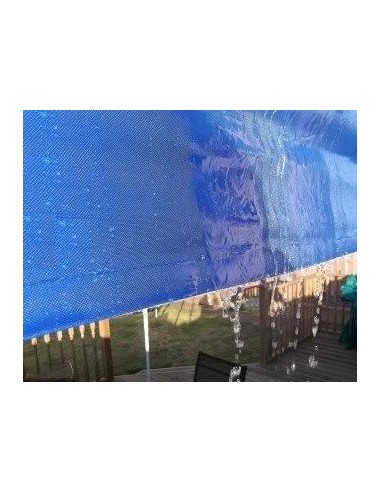 3x3 MT BLU Gazebo pieghevole impermeabile con pareti Acciaio 4cm - 16