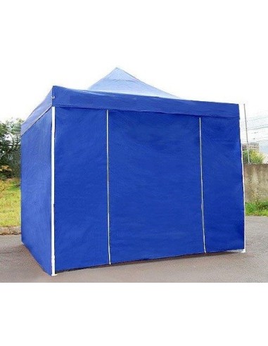 3x3 MT BLU Gazebo pieghevole impermeabile con pareti Acciaio 4cm - 15