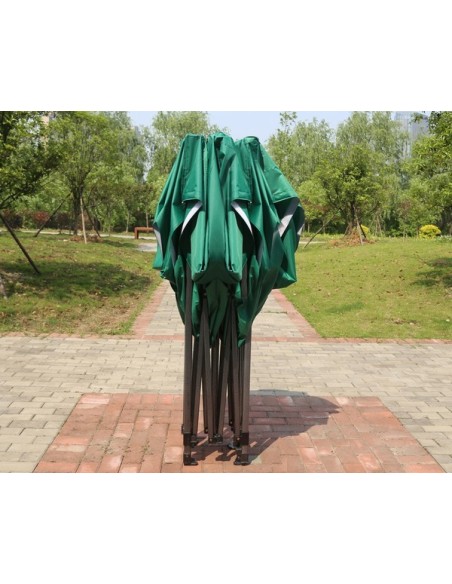 3x3 MT VERDE Gazebo pieghevole impermeabile con pareti Acciaio 4cm - 9
