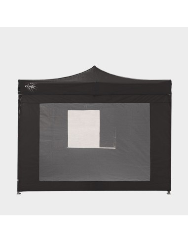 3X4.5 MT NERO Gazebo pieghevole impermeabile con pareti Acciaio 4cm - 16