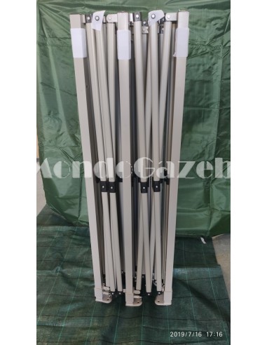 3x6 MT BIANCO Gazebo pieghevole impermeabile con pareti Acciaio 4cm - 34