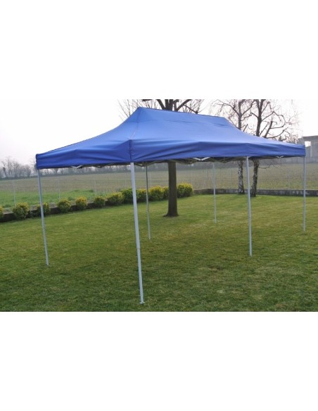 3x6 MT BLU Gazebo pieghevole impermeabile con pareti Acciaio 4cm - 21