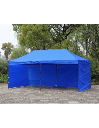 3x6 MT BLU Gazebo pieghevole impermeabile con pareti Acciaio 4cm - 2