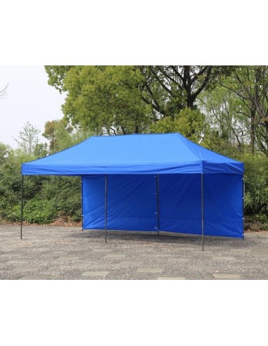 3x6 MT BLU Gazebo pieghevole impermeabile con pareti Acciaio 4cm - 4