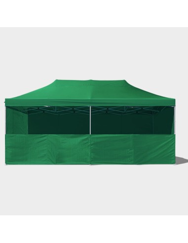 3x6 MT VERDE Gazebo pieghevole impermeabile con pareti Acciaio 4cm - 13