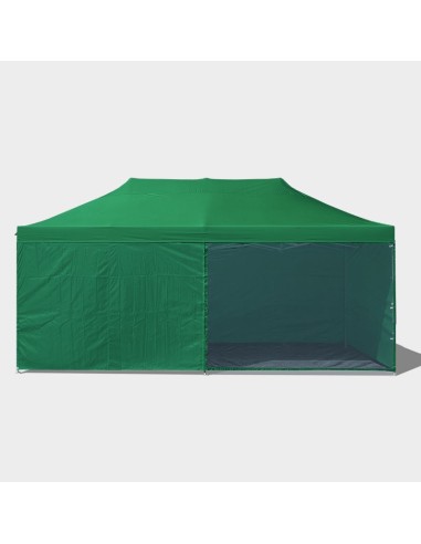 3x6 MT VERDE Gazebo pieghevole impermeabile con pareti Acciaio 4cm - 14