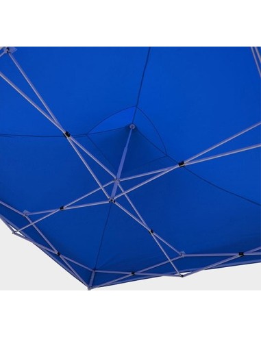 3x3 MT BLU Gazebo pieghevole impermeabile con pareti Acciaio 3cm - 18