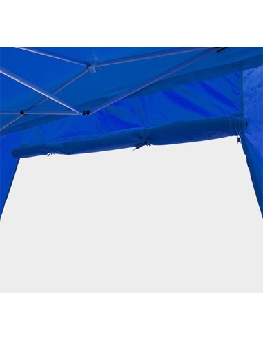 3x3 MT BLU Gazebo pieghevole impermeabile con pareti Acciaio 3cm - 19