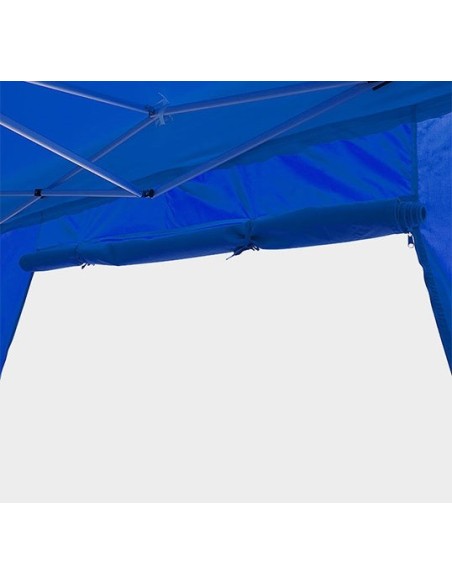 3x3 MT BLU Gazebo pieghevole impermeabile con pareti Acciaio 3cm - 19