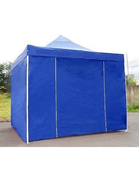 3x3 MT BLU Gazebo pieghevole impermeabile con pareti Acciaio 3cm - 15