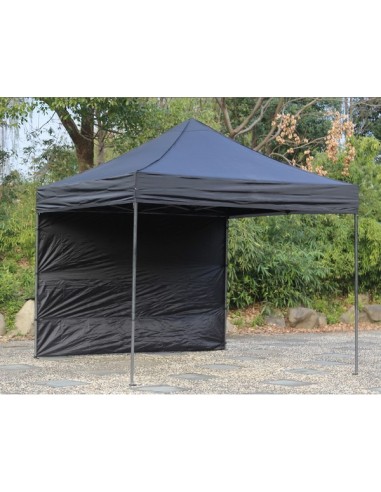 3x3 MT NERO Gazebo pieghevole in ALLUMINIO impermeabile con pareti ALU45 - 13