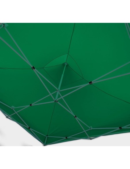 3x3 MT VERDE Gazebo pieghevole impermeabile con pareti Acciaio 3cm - 13
