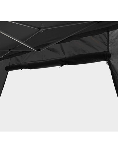 3x3 MT NERO Gazebo pieghevole impermeabile con pareti Acciaio 3cm - 8
