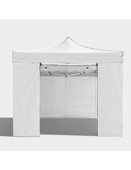 3x4.5 MT BIANCO Gazebo pieghevole impermeabile con pareti Acciaio 3cm - 15