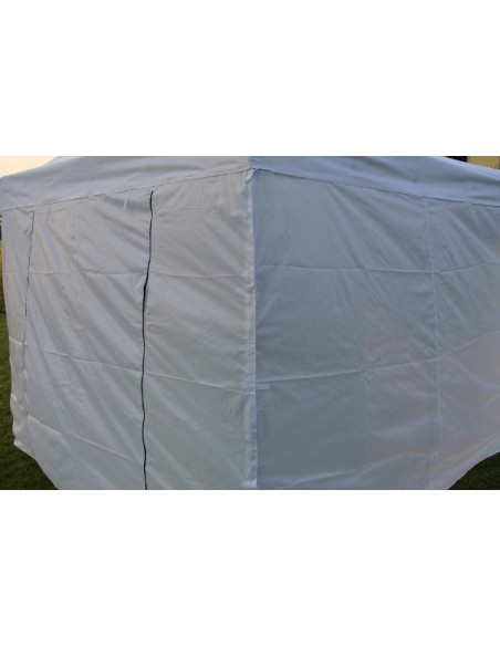 3x4.5 MT BIANCO Gazebo pieghevole impermeabile con pareti Acciaio 3cm - 24