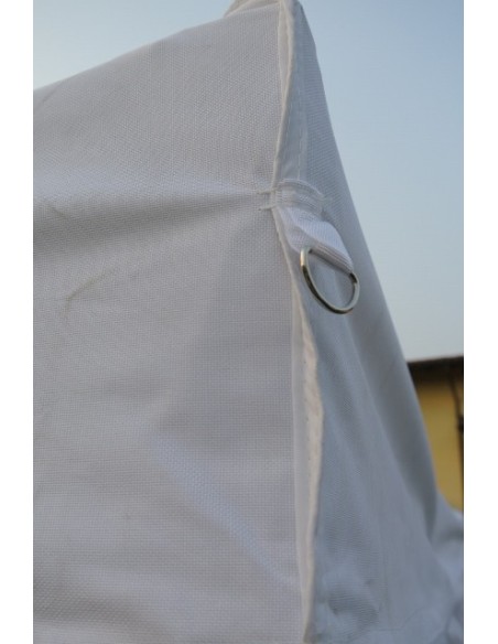 3x4.5 MT BIANCO Gazebo pieghevole impermeabile con pareti Acciaio 3cm - 26