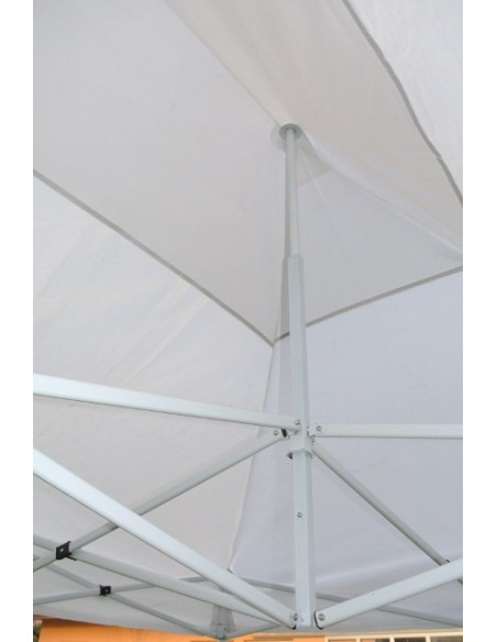 3x4.5 MT BIANCO Gazebo pieghevole impermeabile con pareti Acciaio 3cm - 28