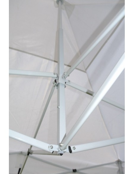 3x4.5 MT BIANCO Gazebo pieghevole impermeabile con pareti Acciaio 3cm - 29