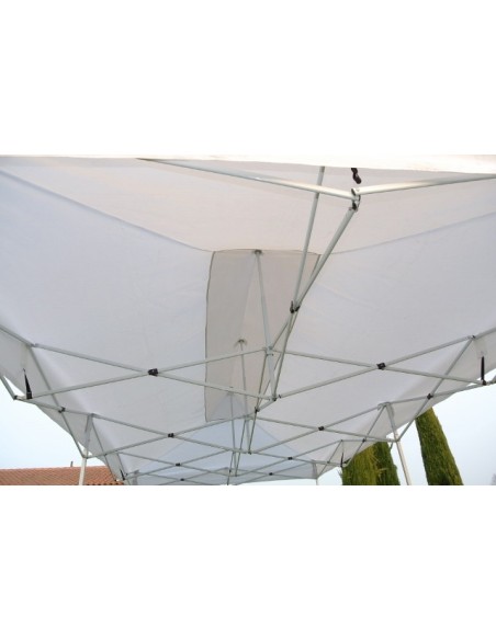 3x4.5 MT BIANCO Gazebo pieghevole impermeabile con pareti Acciaio 3cm - 32