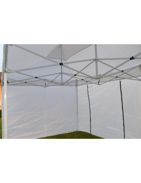 3x4.5 MT BIANCO Gazebo pieghevole impermeabile con pareti Acciaio 3cm - 33