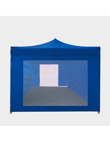 3x4.5 MT BLU Gazebo pieghevole impermeabile con pareti Acciaio 3cm - 17