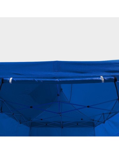3x4.5 MT BLU Gazebo pieghevole impermeabile con pareti Acciaio 3cm - 19
