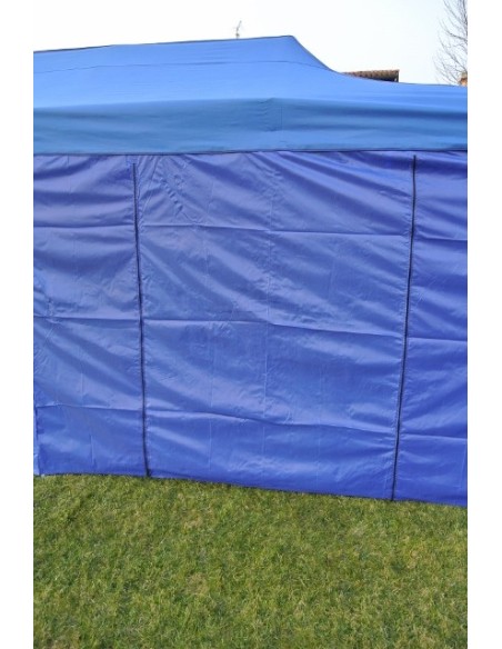 3x4.5 MT BLU Gazebo pieghevole impermeabile con pareti Acciaio 3cm - 22