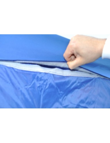 3x4.5 MT BLU Gazebo pieghevole impermeabile con pareti Acciaio 3cm - 24