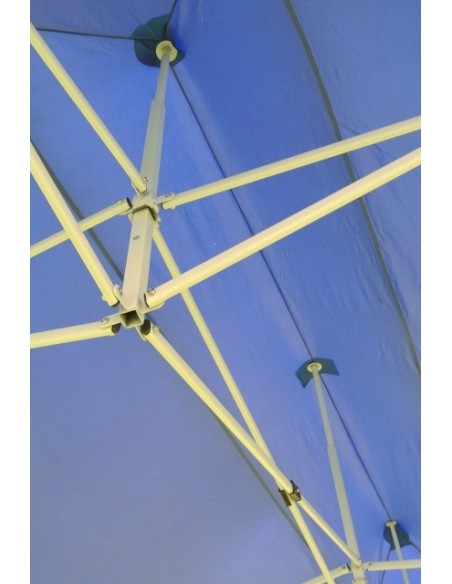 3x4.5 MT BLU Gazebo pieghevole impermeabile con pareti Acciaio 3cm - 26