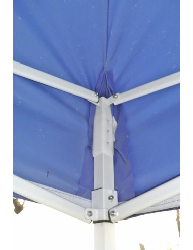 3x4.5 MT BLU Gazebo pieghevole impermeabile con pareti Acciaio 3cm - 29