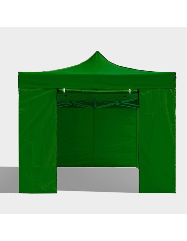 3x4.5 MT VERDE Gazebo pieghevole impermeabile con pareti Acciaio 3cm - 16