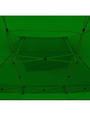 3x4.5 MT VERDE Gazebo pieghevole impermeabile con pareti Acciaio 3cm - 21