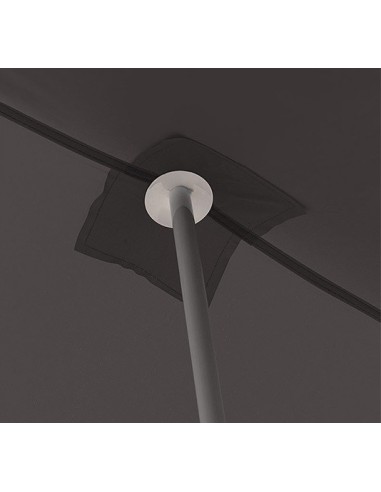 3x4.5 MT NERO Gazebo pieghevole impermeabile con pareti Acciaio 3cm - 22