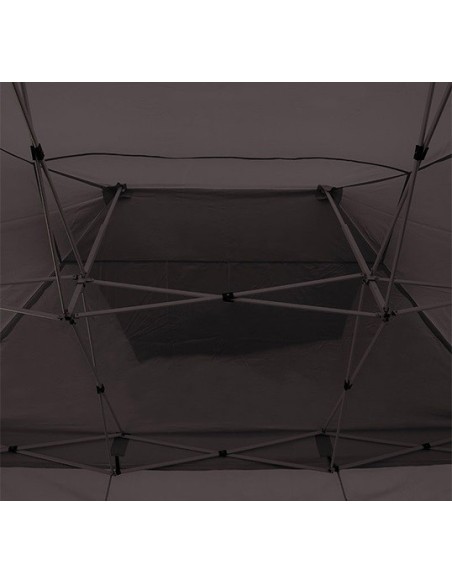 3x4.5 MT NERO Gazebo pieghevole impermeabile con pareti Acciaio 3cm - 23