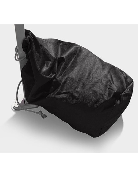 3x4.5 MT NERO Gazebo pieghevole impermeabile con pareti Acciaio 3cm - 25