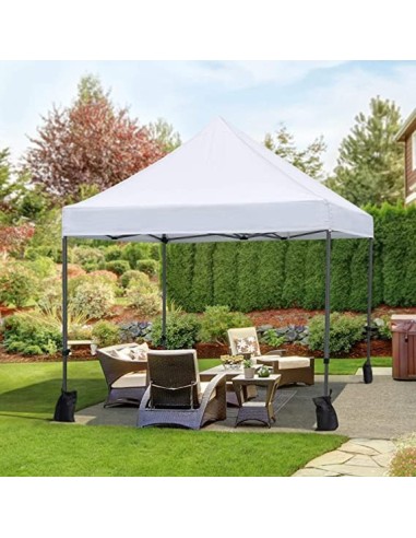 Gazebo pieghevole 3x3mt Hobby mercatini colore BIANCO - 3