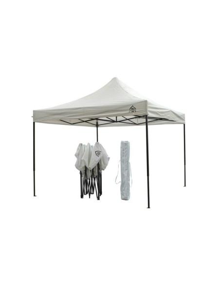Gazebo pieghevole 3x3mt Hobby mercatini colore BIANCO - 4