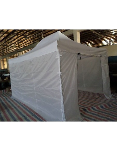 3x4.5 MT BIANCO Gazebo pieghevole impermeabile con pareti Acciaio 3cm - 22
