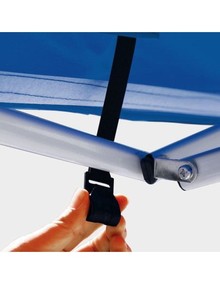 6x3 MT BLU Gazebo richiudibile impermeabile con pareti Acciaio 3cm - 21