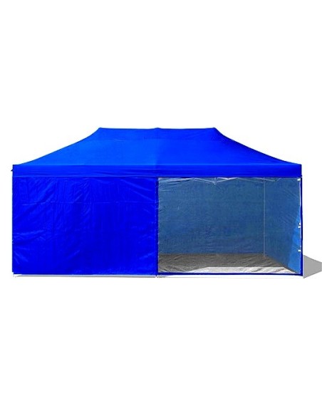 6x3 MT BLU Gazebo richiudibile impermeabile con pareti Acciaio 3cm - 19