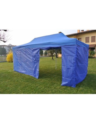 6x3 MT BLU Gazebo richiudibile impermeabile con pareti Acciaio 3cm - 29