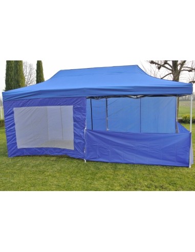 6x3 MT BLU Gazebo richiudibile impermeabile con pareti Acciaio 3cm - 31