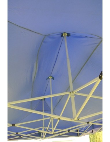 6x3 MT BLU Gazebo richiudibile impermeabile con pareti Acciaio 3cm - 34