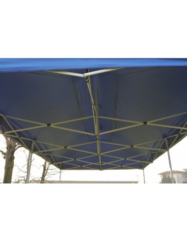 6x3 MT BLU Gazebo richiudibile impermeabile con pareti Acciaio 3cm - 35