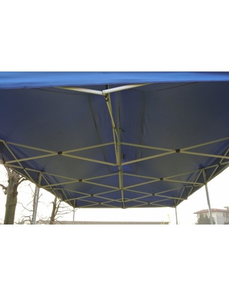 6x3 MT BLU Gazebo richiudibile impermeabile con pareti Acciaio 3cm - 35