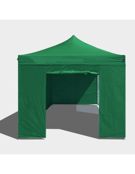 3x6 MT VERDE Gazebo pieghevole impermeabile con pareti Acciaio 3cm - 19