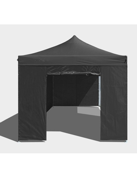 3x6 MT NERO Gazebo pieghevole impermeabile con pareti Acciaio 3cm - 19