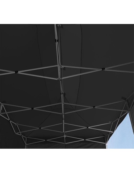 3x6 MT NERO Gazebo pieghevole impermeabile con pareti Acciaio 3cm - 23