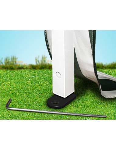 Gazebo pieghevole 3x3mt Hobby mercatini colore VERDE - 4