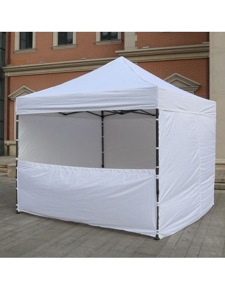 3x3 MT BIANCO Gazebo pieghevole impermeabile con pareti Acciaio 3cm - 2